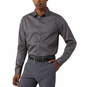 Tahari Men's Luxe Woven Dress Shirt